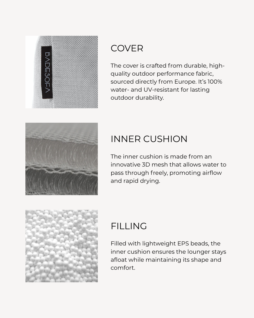 POOLSOFA™ Floating Lounger