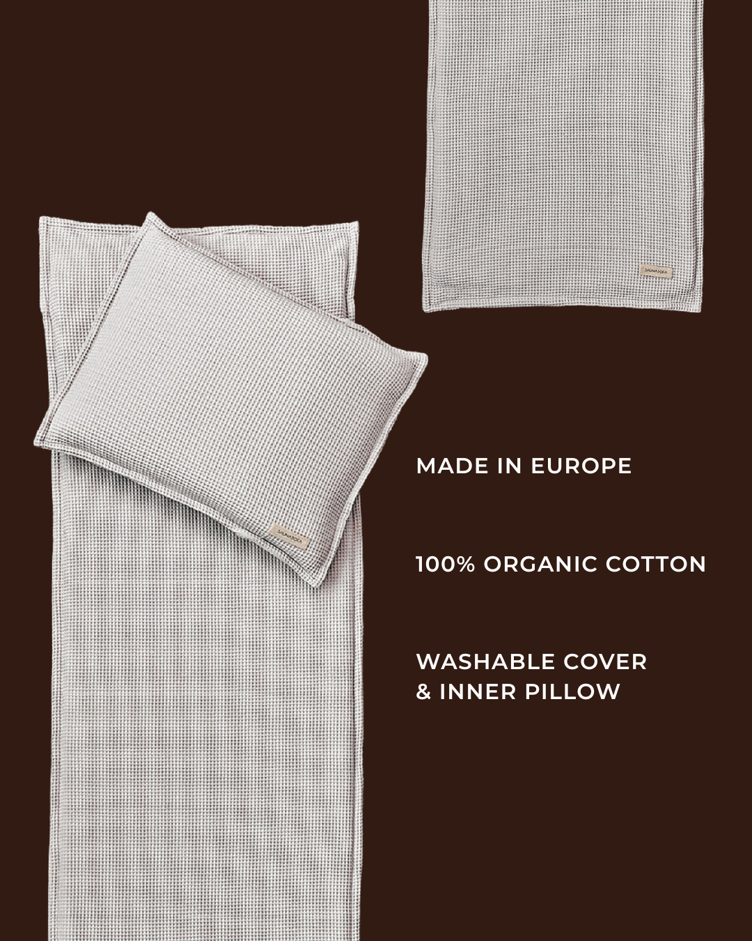 SAUNASOFA Set: 3-Seater Mat + Pillows