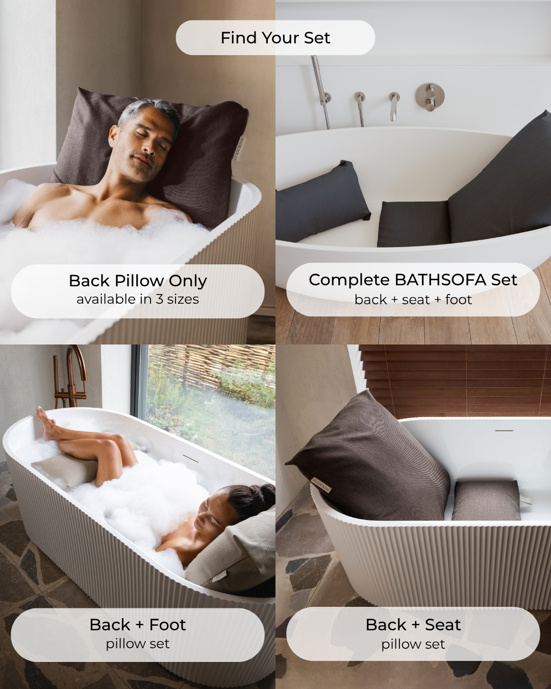 Back Bath Pillow