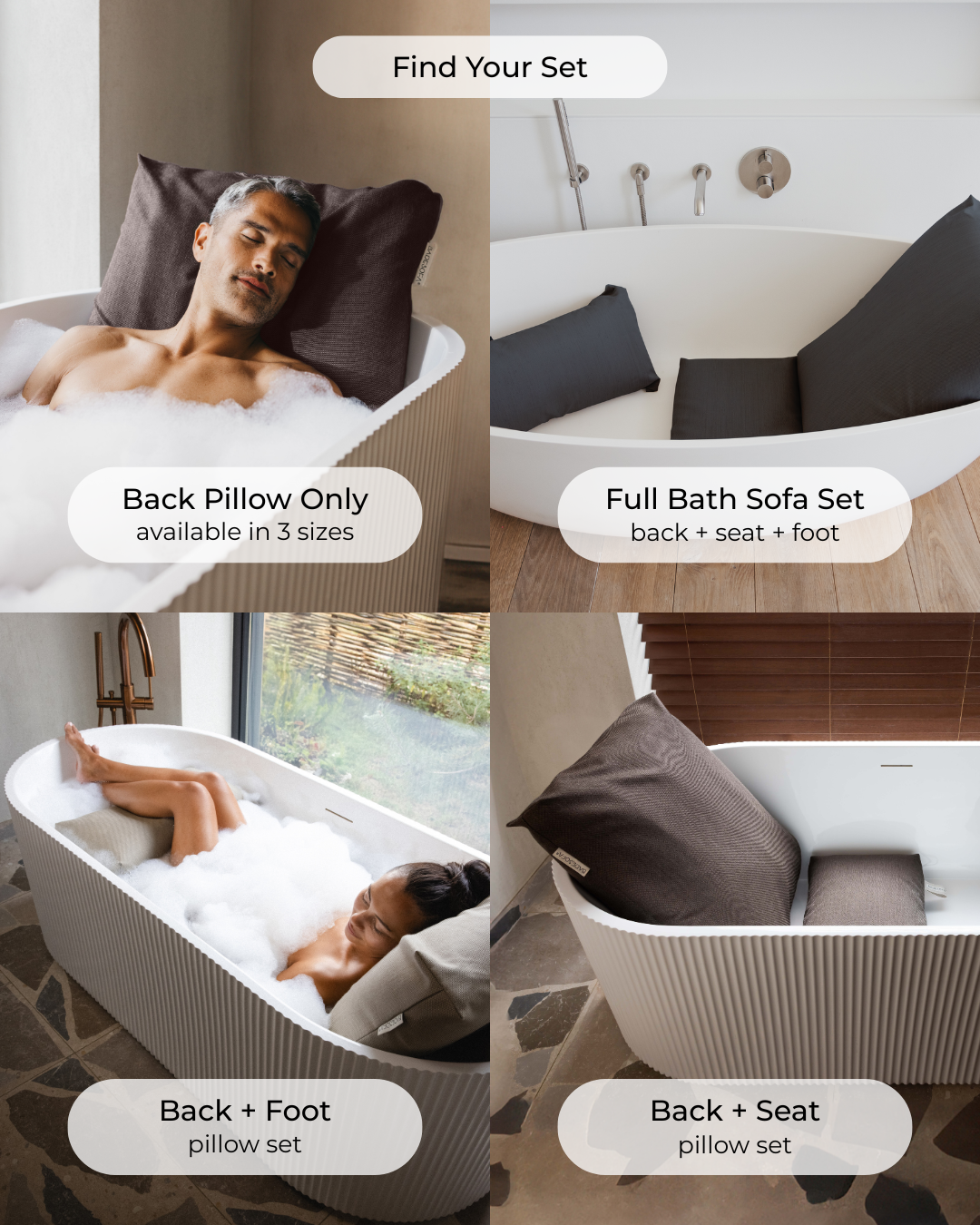 Back Bath Pillow