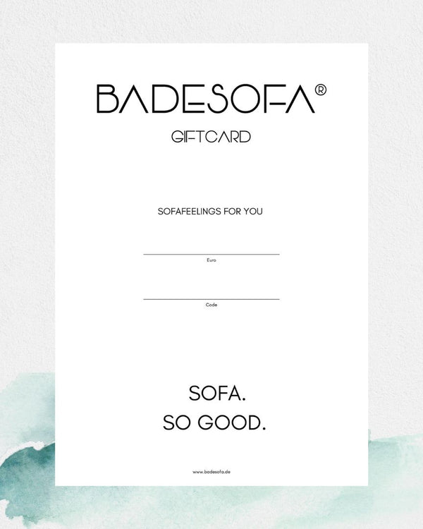 Badesofa - Gift Card