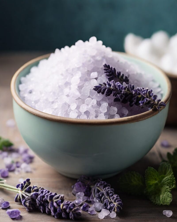 Herbal Bath Salts | Lavender & Mint Scent