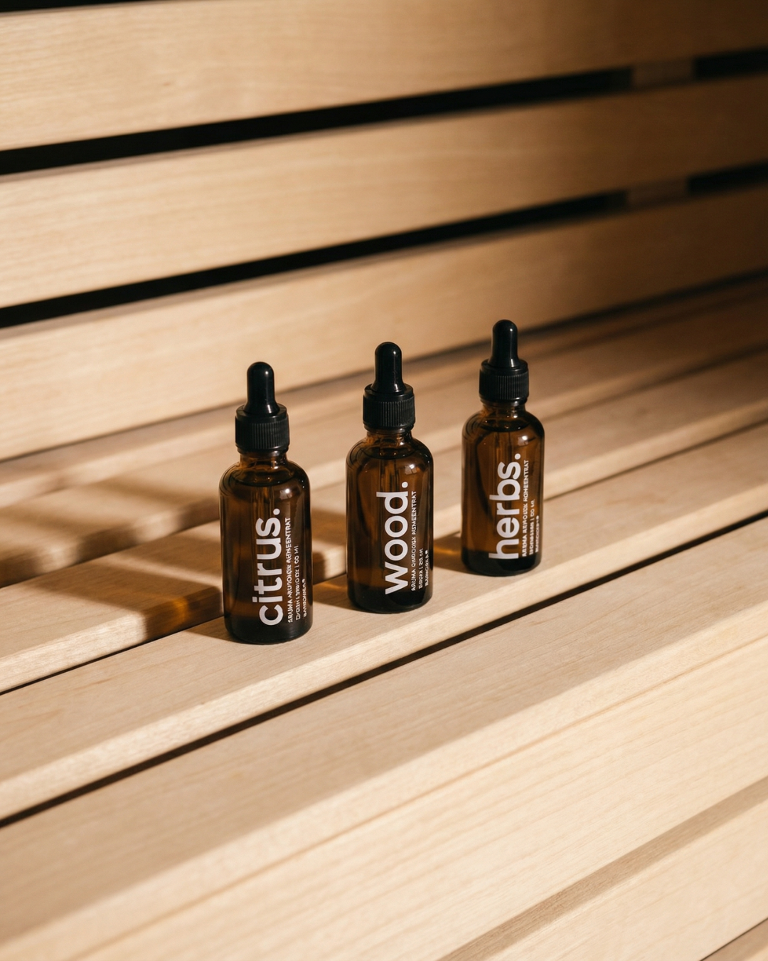 Sauna Fragrance Concentrate, Set of 3