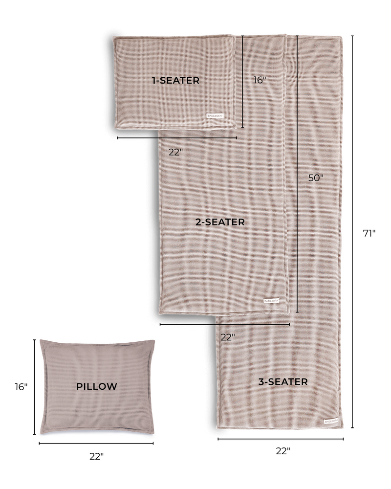 SAUNASOFA™ Mat & Pillow Set