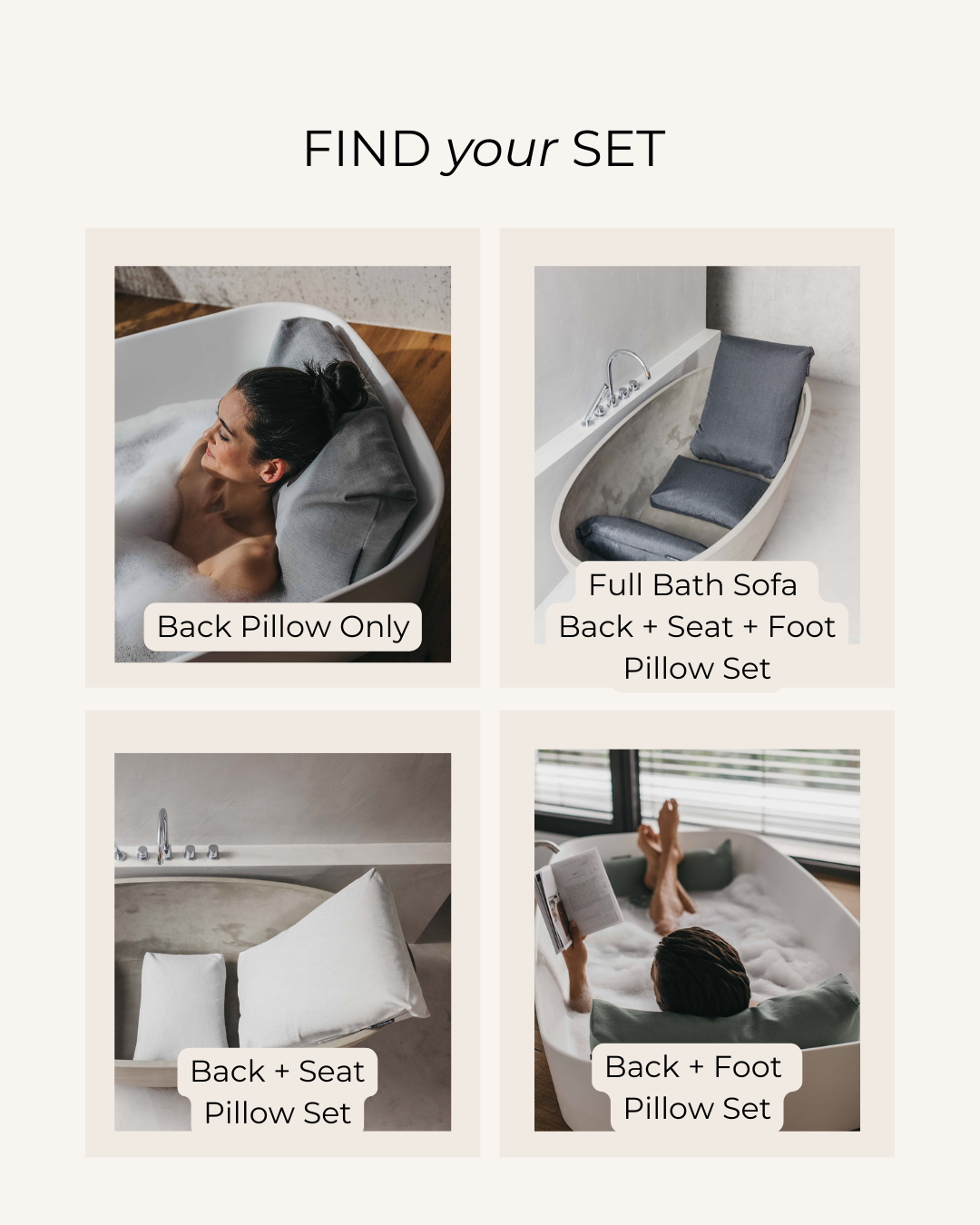 Back Bath Pillow