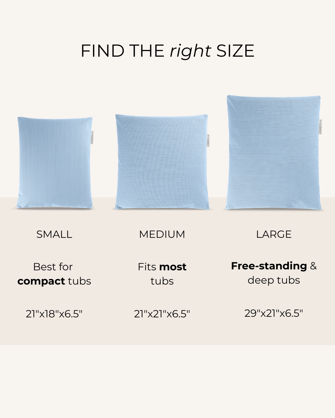 Back Bath Pillow
