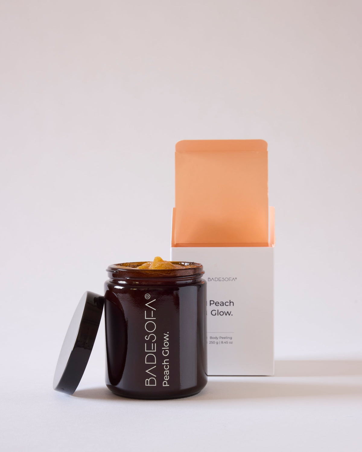 Peach Glow, Exfoliating Body Scrub