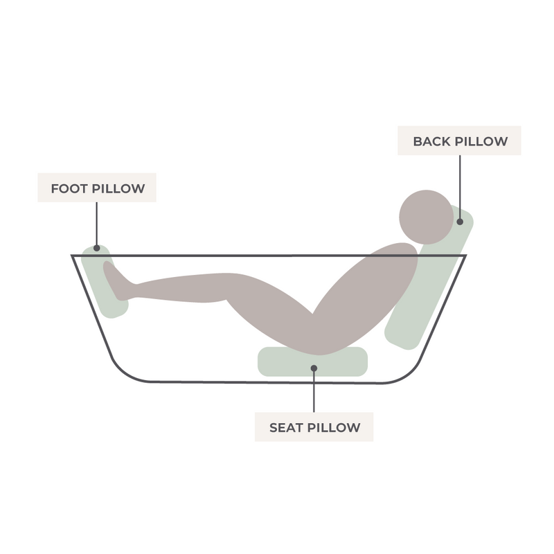 Back Bath Pillow