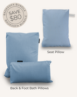 Full Bath Sofa - Complete Pillow Set