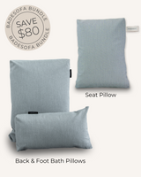 Full Bath Sofa - Complete Pillow Set