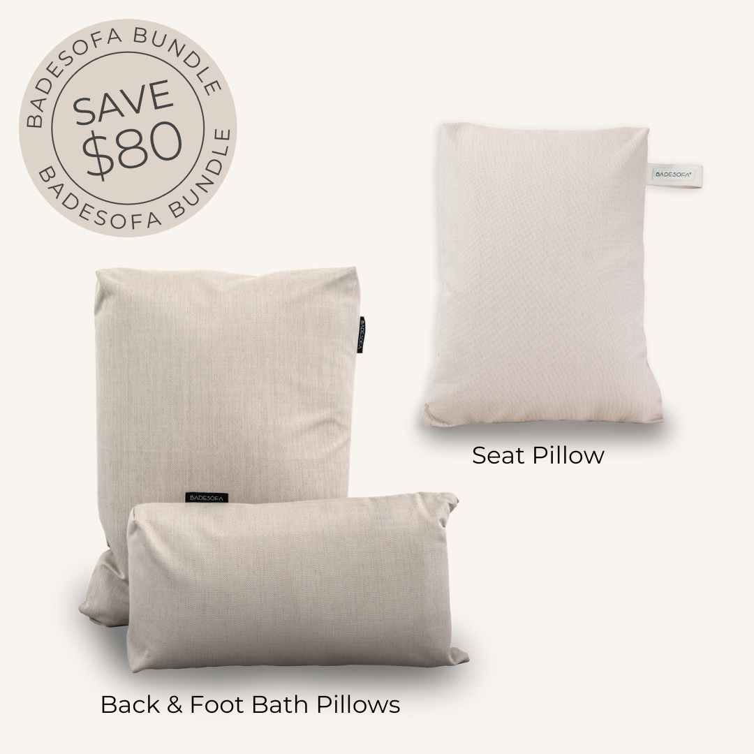 Full Bath Sofa - Complete Pillow Set – BADESOFA®