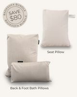 Full Bath Sofa - Complete Pillow Set